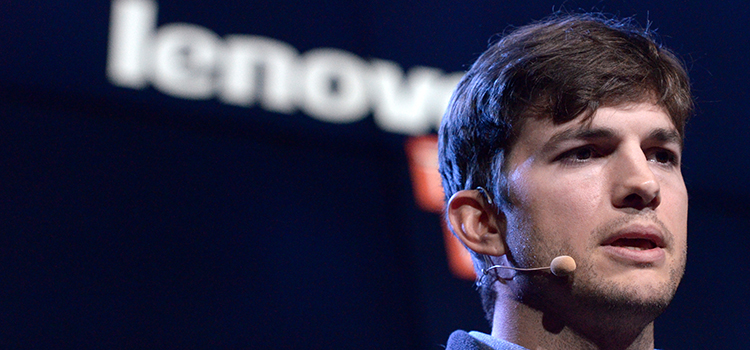 Ashton Kutcher, o ator que junta empreendedorismo e filantropia nos seus investimentos