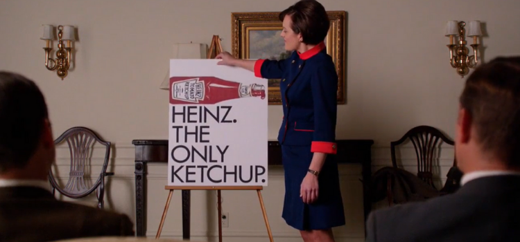"Nós pedimos às pessoas para desenharem ketchup. Elas desenharam Heinz."