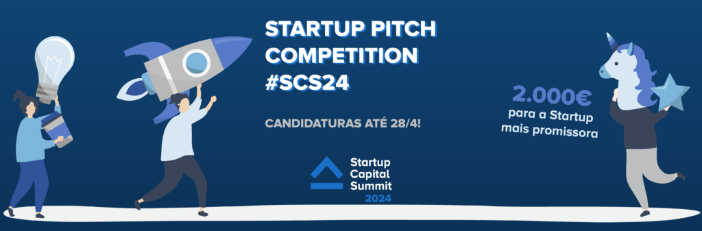 Tens uma startup? Faz o teu Pitch no Startup Capital Summit 2024